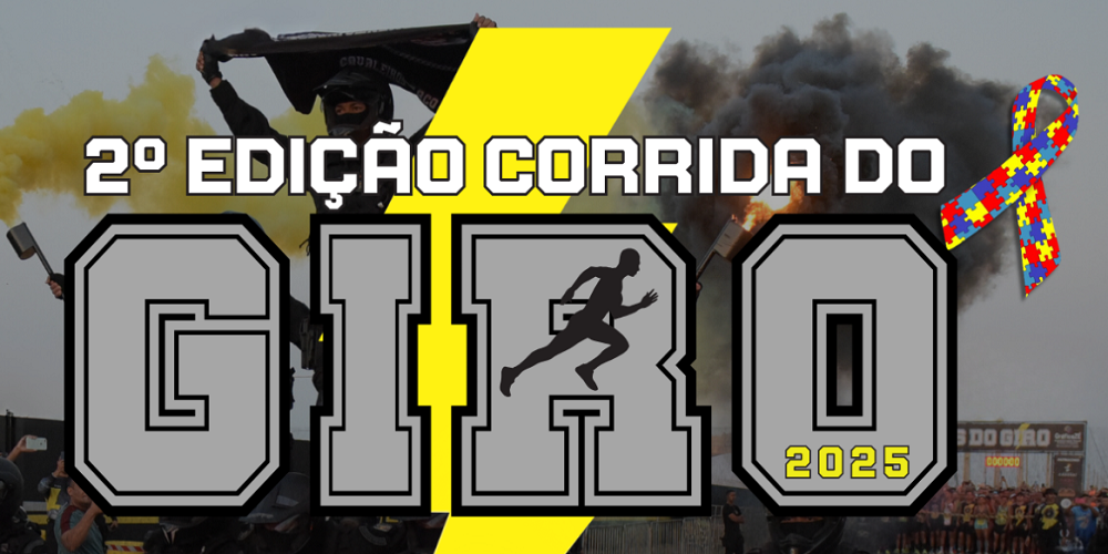 Imagem de divulgação do evento esportivo 2ª Corrida do Giro de Corrida que acontecerá no dia 6 de Abril de 2025 na cidade de Boa Vista - RR