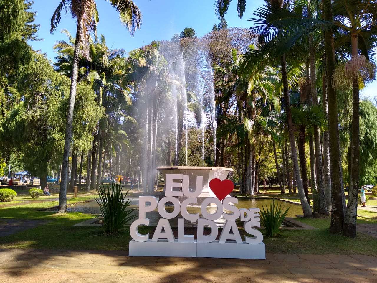 Imagem da cidade de Poços de Caldas