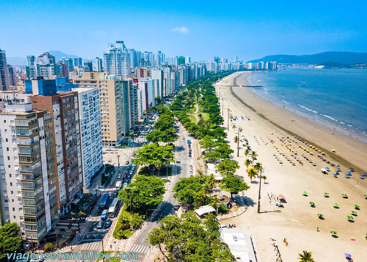 Imagem da cidade de Santos