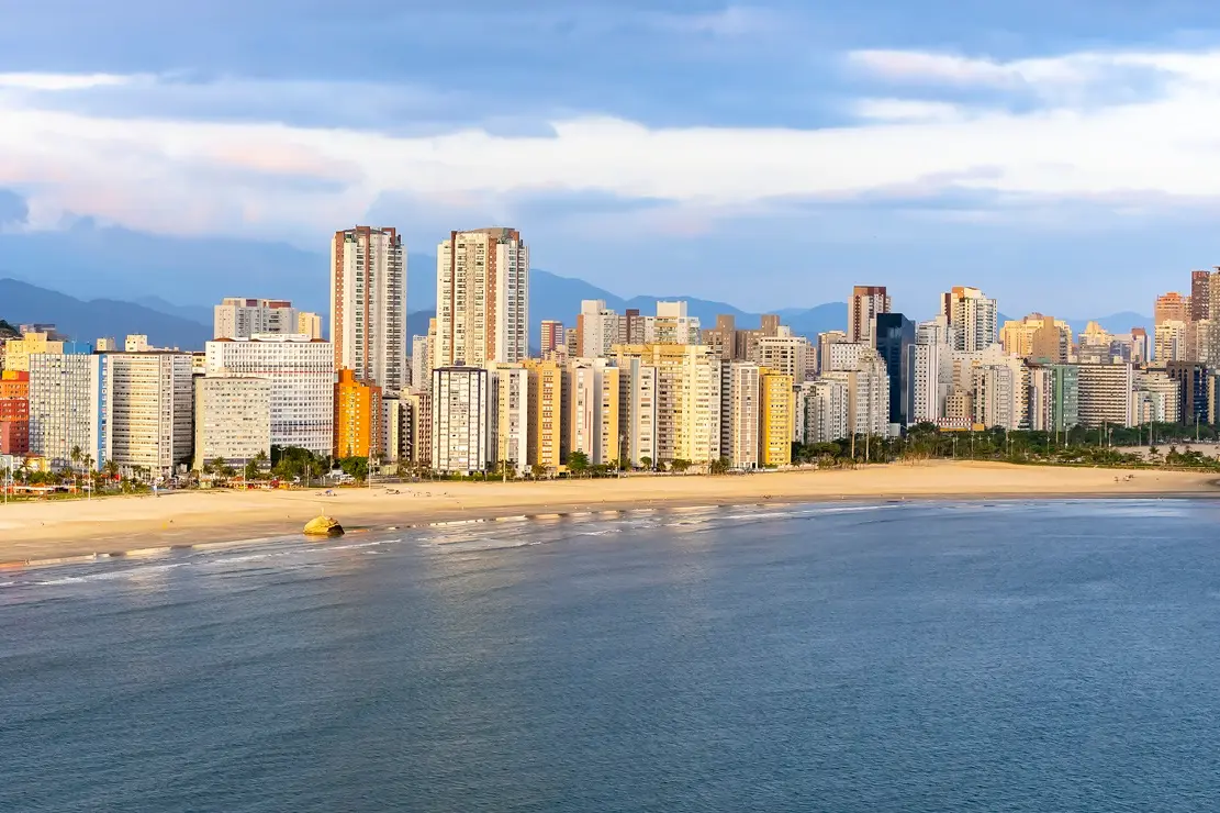 Imagem da cidade de São Vicente
