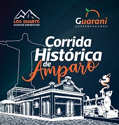 Imagem de divulgação do evento esportivo Corrida Histórica de Amparo de Corrida que acontecerá no dia 16 de Março de 2025 na cidade de Amparo - SP
