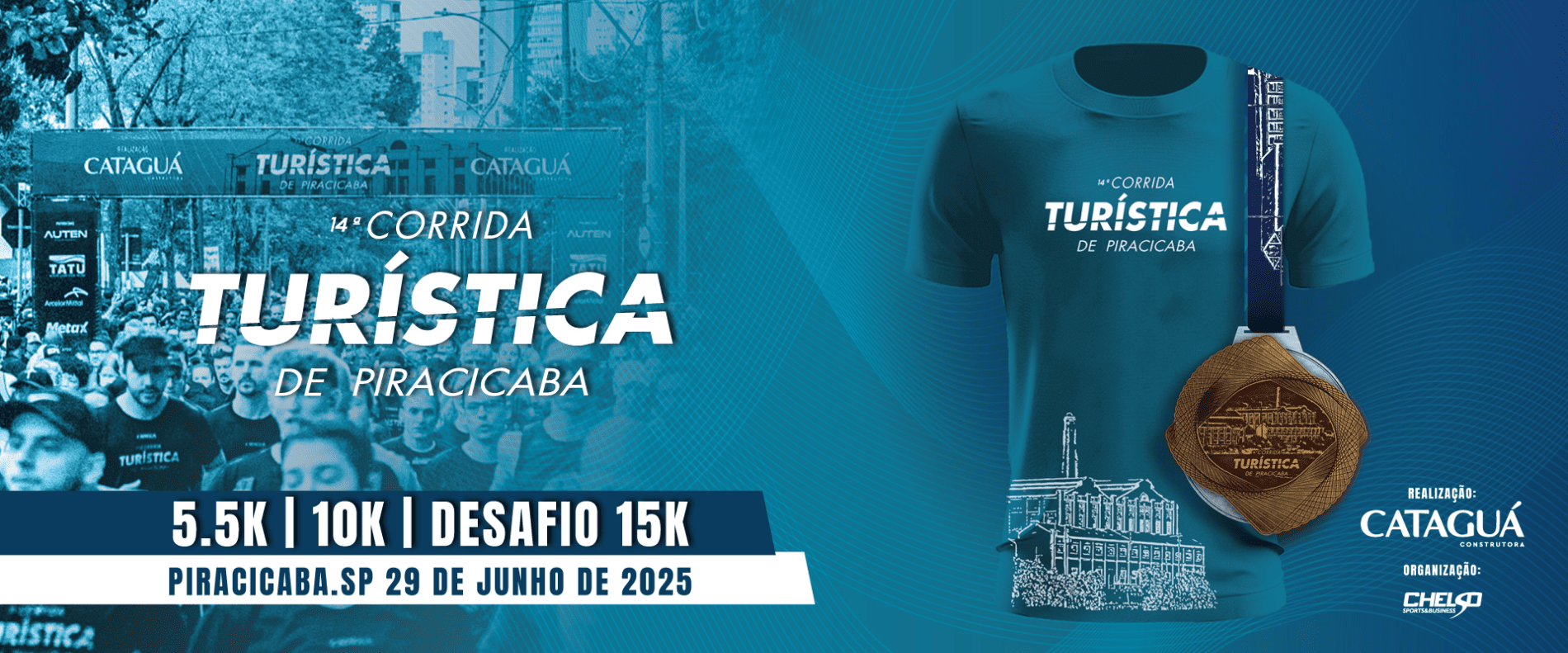 Imagem do evento 14ª Corrida Turística de Piracicaba