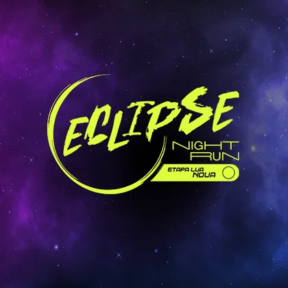 Image de divulgação do evento esportivo Eclipse Night Run - Etapa Lua Nova de Corrida que acontecerá no dia 15 de Março de 2025 na cidade de Campinas - SP