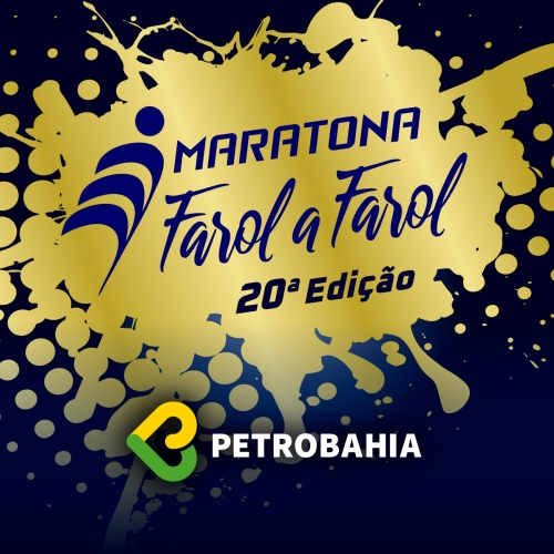 Image de divulgação do evento esportivo Maratona Farol a Farol de Corrida que acontecerá no dia 25 de Maio de 2025 na cidade de Salvador - BA