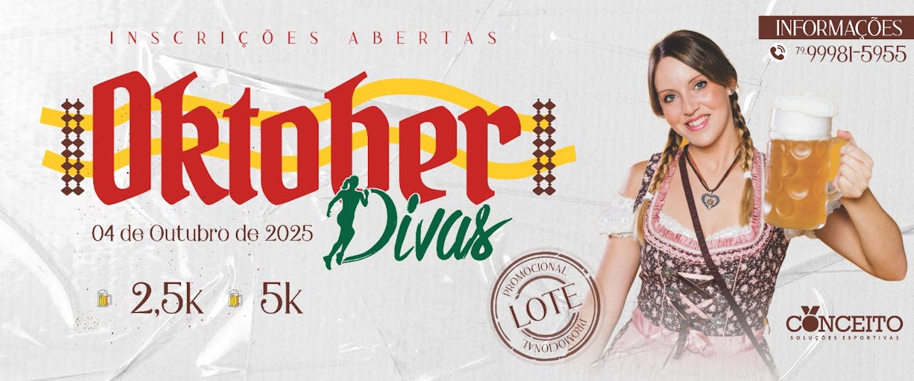 Imagem do evento OktoberDivas - Corrida Feminina 2025