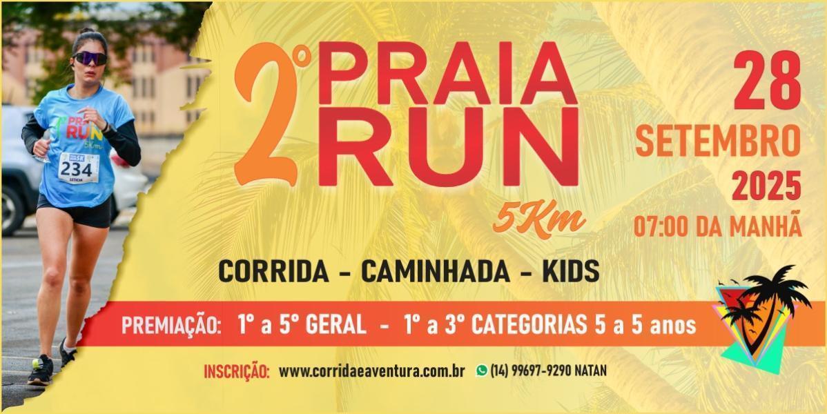 Imagem do evento 2º Praia Run
