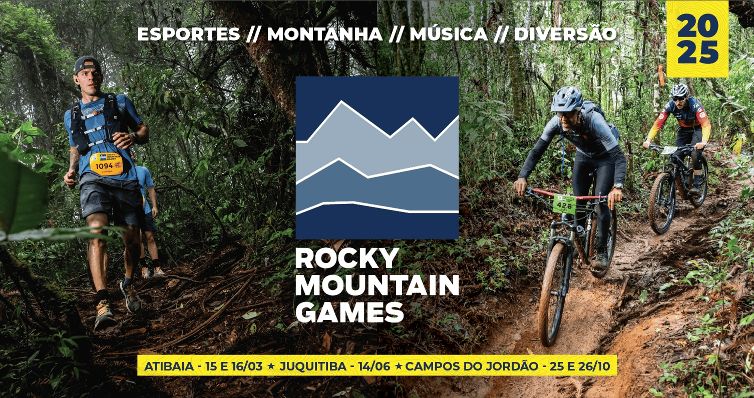 Imagem de divulgação do evento esportivo Rocky Mountain Games - Etapa Pedra Grande de Trail Run que acontecerá no dia 15 de Março de 2025 na cidade de Atibaia - SP