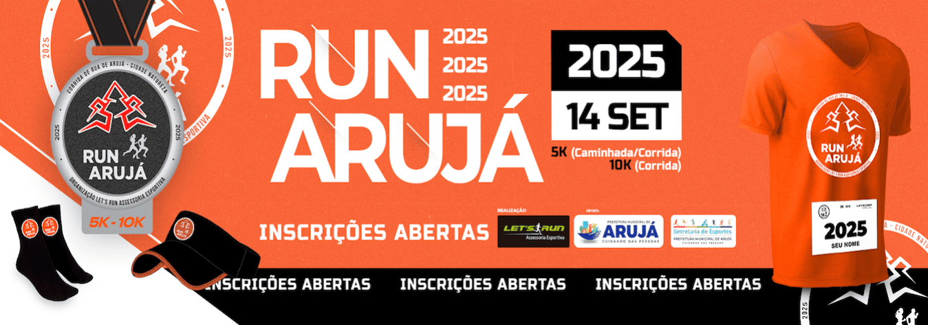 Imagem do evento Run Arujá 2025